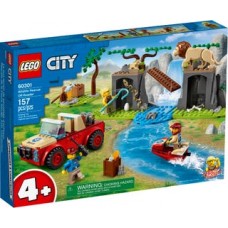  LEGO® City Laukinės gamtos gelbėtojų visureigis 60301